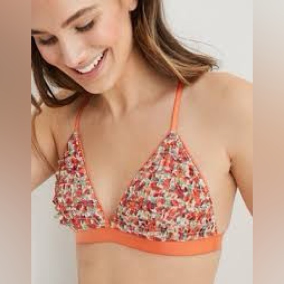 🍓Aerie ruffle strappy bralette - Picture 3 of 4